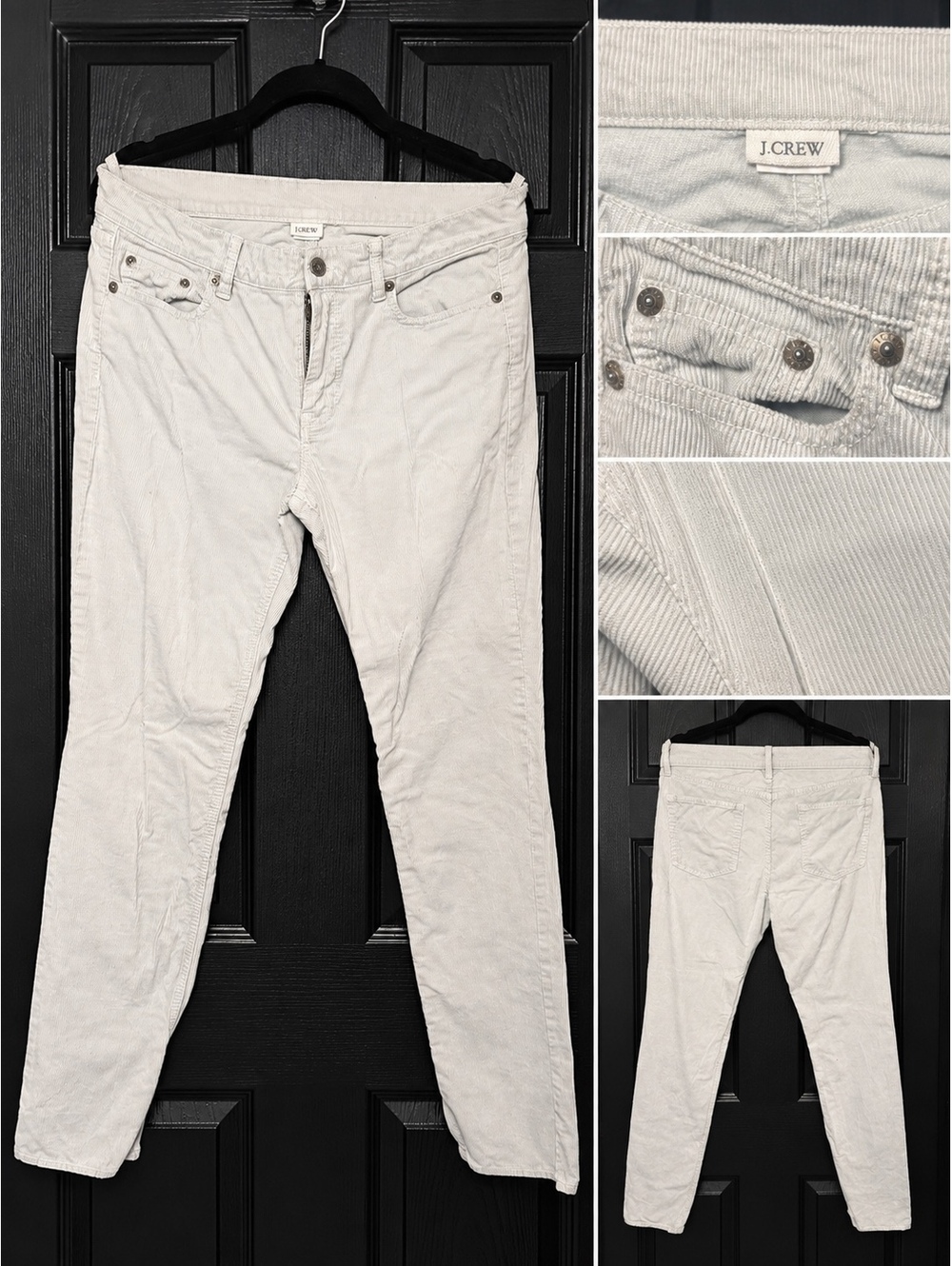 White skinny jeans